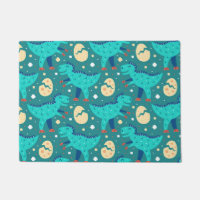 Dinosaur Dino Eggs T-Rex Muster