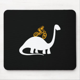 Dinosaur Dino T-Rex MTB-Fahrrad Mountainbike Stoff Mousepad