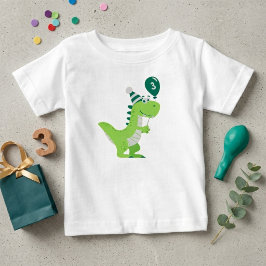 Dinosaur Drei Rex 3. Geburtstag Baby T-shirt