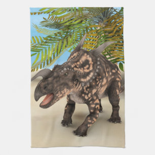Dinosaur Einiosaurus Geschirrtuch