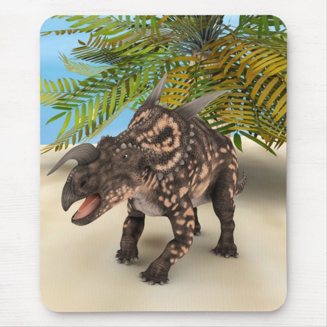 Dinosaur Einiosaurus Mousepad (Vorne)