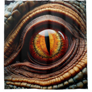 Dinosaur Eye Duschvorhang