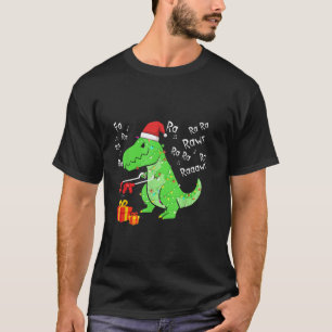 Dinosaur Fa Ra Ra Ra Rawr T Rex Funny Christmas Xm T-Shirt