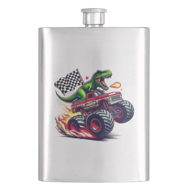 Dinosaur  flachmann (Vorderseite)