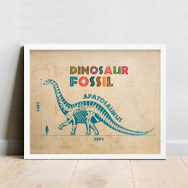 Dinosaur Fossil 6 Poster
