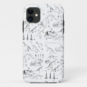 Dinosaur Fossil Bones Pattern Case-Mate iPhone Hülle