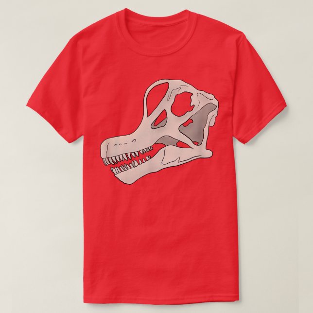 Dinosaur Fossil Skeleton Brachiosaurus T - Shirt (Design vorne)