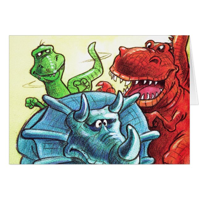 Dinosaur Friends (Vorderseite (Horizontal))
