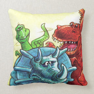 Dinosaur Friends Kissen