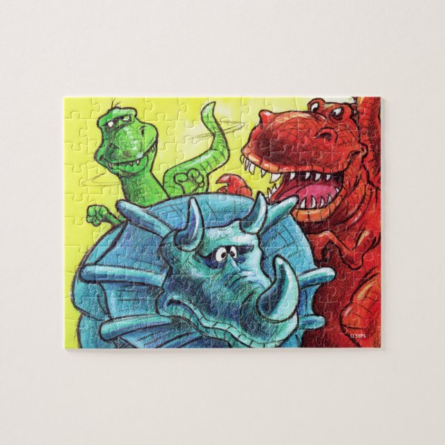 Dinosaur Friends Puzzle (Horizontal)