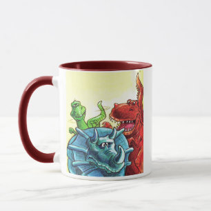 Dinosaur Friends Tasse