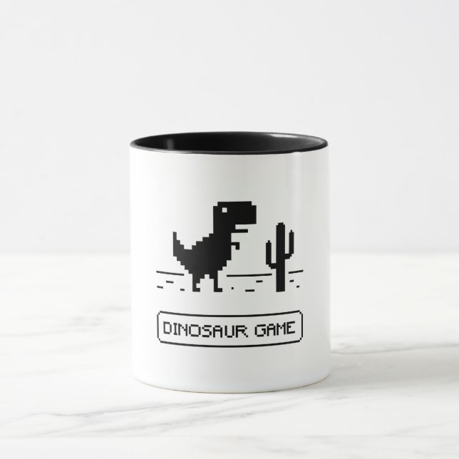 Dinosaur Game. Tasse (Zentrum)