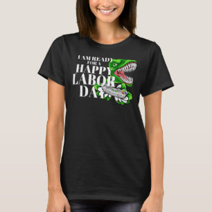 Dinosaur Gamer Ich bin bereit für einen glückliche T-Shirt