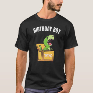 Dinosaur Geburtstag Niedlicher Junge Spaß Reptile  T-Shirt