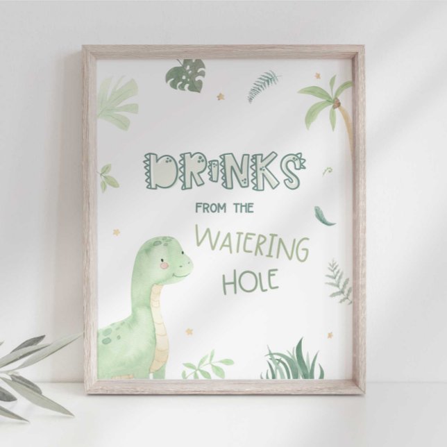 Dinosaur Geburtstagsfeier Schild (Von Creator hochgeladen)