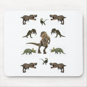Dinosaur-Geschenkpapier Mousepad