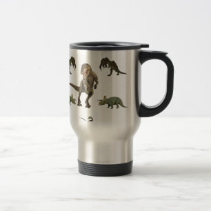 Dinosaur-Geschenkpapier Reisebecher