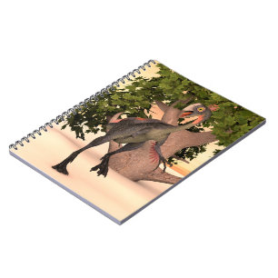 Dinosaur Gigantoraptor Notizblock