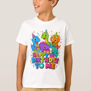 Dinosaur-Gruppe Alles Gute zum Geburtstag T-Shirt