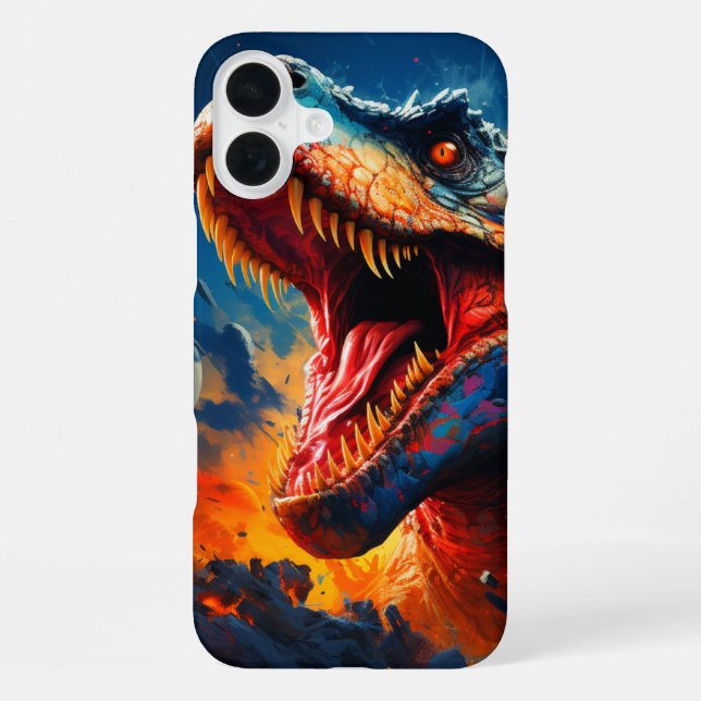 Dinosaur-Handyhülle iPhone Hülle (Rückseite)