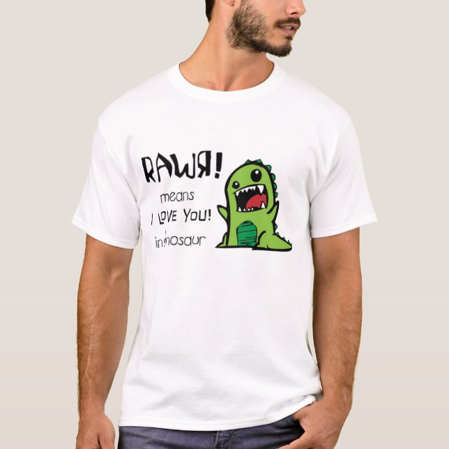 Dinosaur-Hemd T-Shirt (Vorderseite)