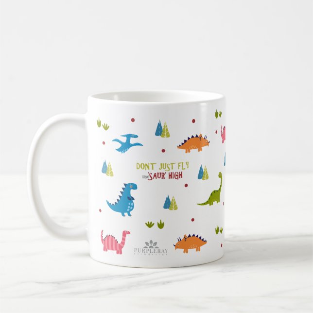 Dino'saur hoch kaffeetasse (Links)
