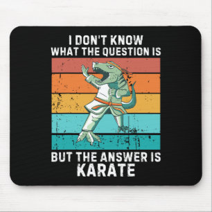 Dinosaur Ich Weiß Nicht Die Frage Ist Die Antwort Mousepad