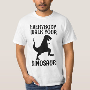 DINOSAUR JEDEN GEHEN IHRE DINO-T - SHIRT T-SHIRTS