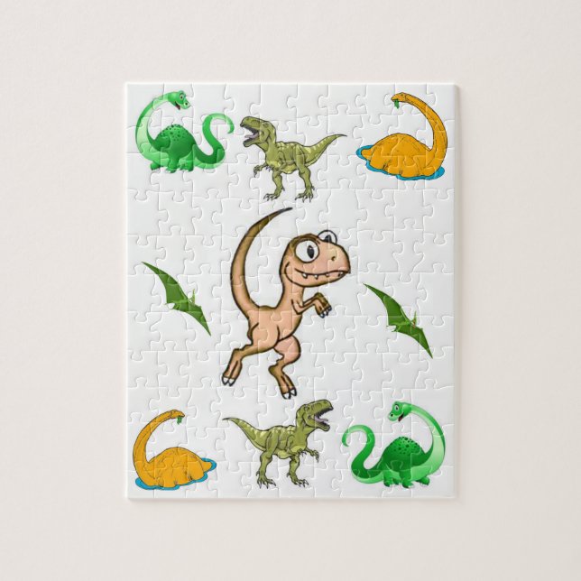 Dinosaur Jigsaw Puzzle (Vertikal)