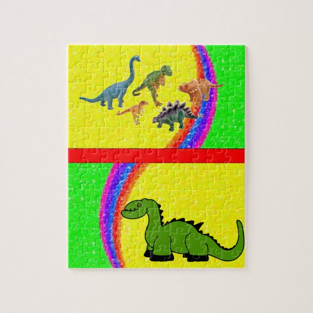 Dinosaur Jigsaw Puzzle (Vertikal)