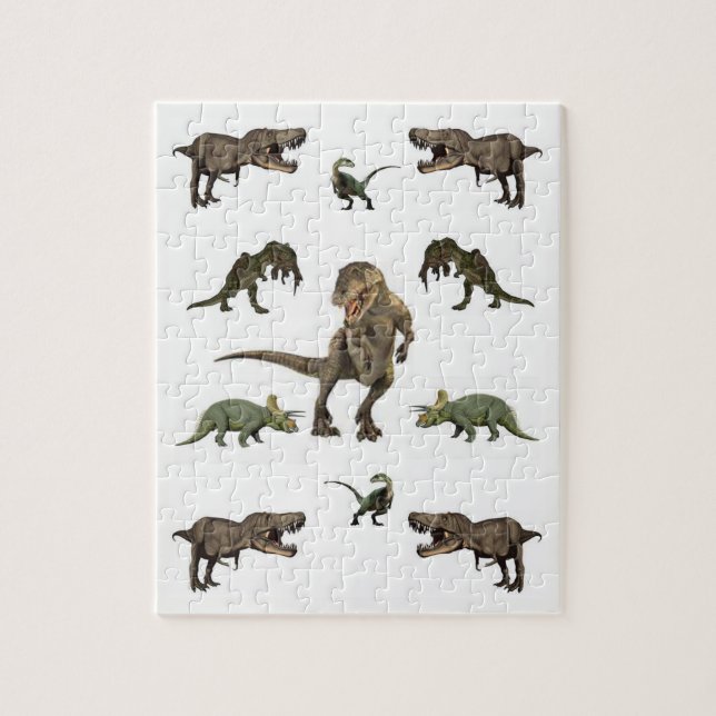 Dinosaur Jigsaw Puzzle (Vertikal)