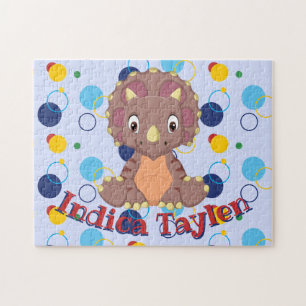 Dinosaur Jigsaw Puzzle Kinder lernen Spiel