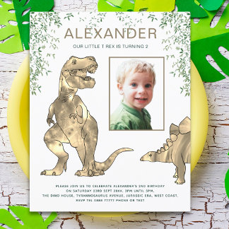 Dinosaur Jungle Boys Geburtstag