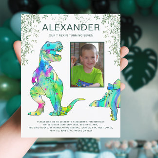 Dinosaur Jungle T Rex Roar Geburtstagsparty