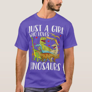 Dinosaur Just a Girl, die Dinosaurier Brachiosa Li T-Shirt