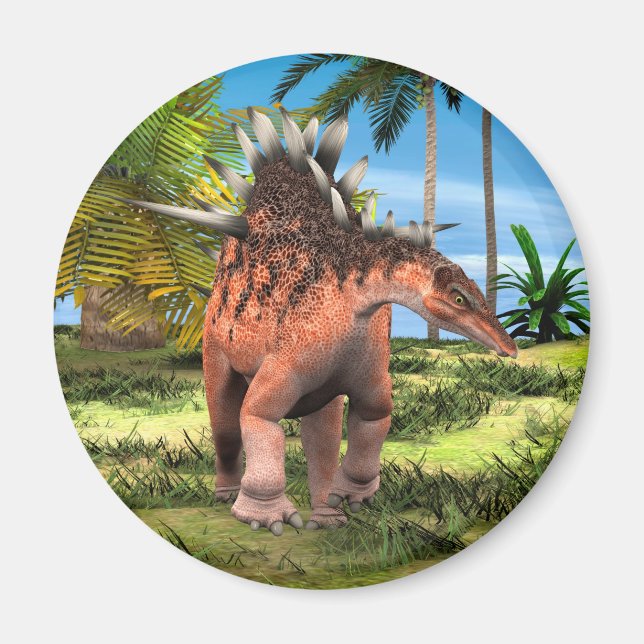 Dinosaur Kentrosaurus Magnet (Vorne)