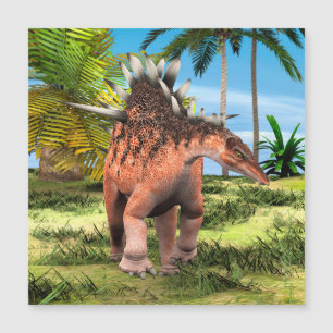 Dinosaur Kentrosaurus Magnetkarte