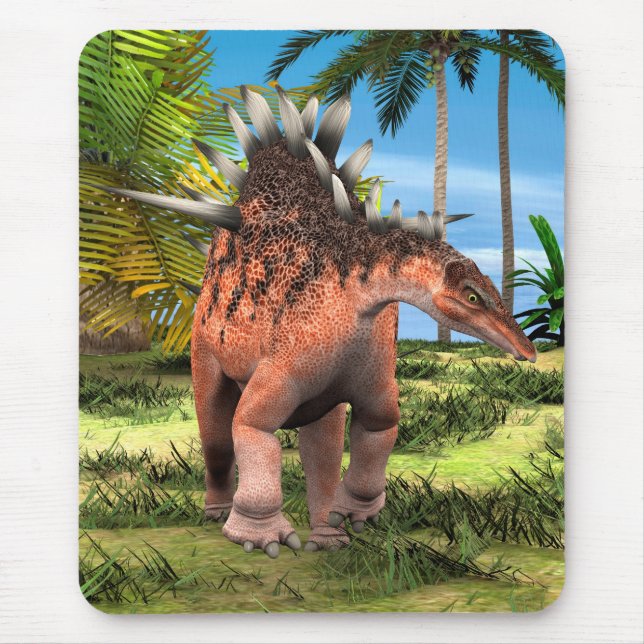Dinosaur Kentrosaurus Mousepad (Vorne)