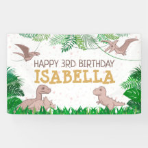 Dinosaur Kids Dino Jurassic Trex Girl Geburtstag