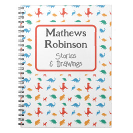 Dinosaur Kindergarten Custom Notizblock