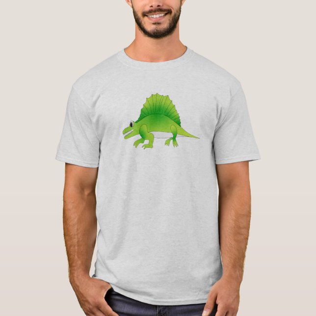 Dinosaur Land Niedlich Dino T-Shirt (Vorderseite)