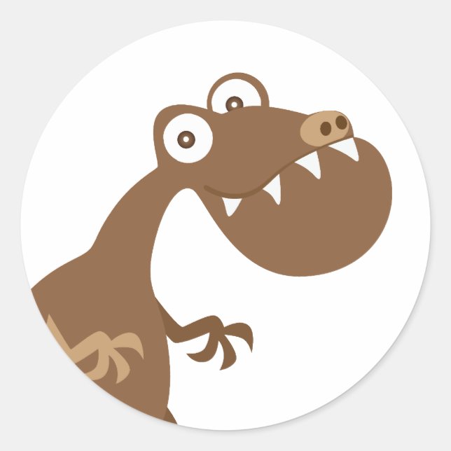 Dinosaur Land Sticker (Vorderseite)