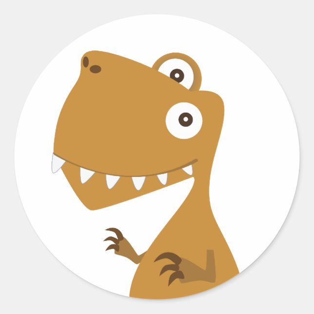 Dinosaur Land Sticker (Vorderseite)