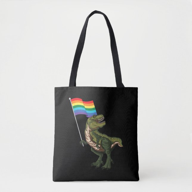 Dinosaur LGBT Gay Lesbian Transgender Nonbinary (Vorderseite)