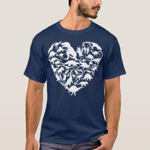 Dinosaur Liebe Shirt für Jungen Mädchen Kindertag