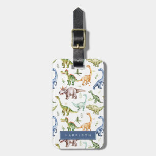 Dinosaur Luggage Tags Gepäckanhänger