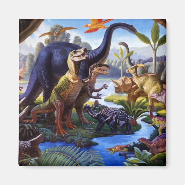 Dinosaur Magnet (Vorne)