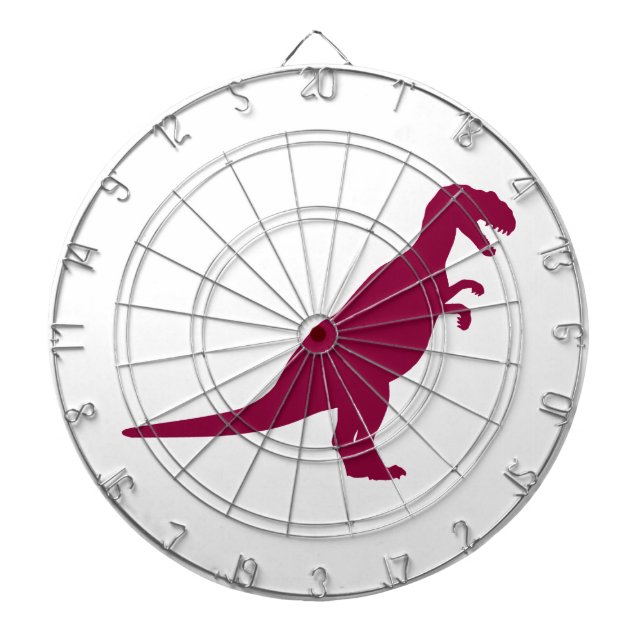 Dinosaur Maroon Dartscheibe (vorne)