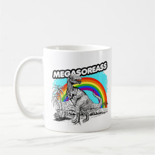 Dinosaur Megasoreass Kaffeetasse