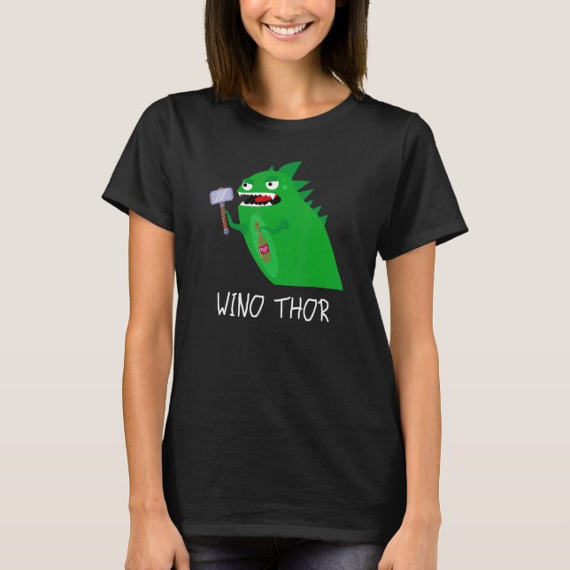 Dinosaur Men Viking WINO THOR T-Shirt (Vorderseite)